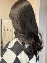 エスク オブ ヘアー(SQ of hair) 韓国風style インナーカラー　シルバー