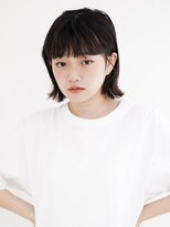 オンク 新宿(onk)&nbsp;黒髪/グレーベージュ/レイヤーロング/前髪パーマ[新宿駅]