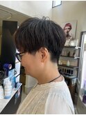 マッシュショート／刈り上げショート