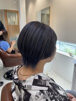 ファスナーグランデ(fustener grande)&nbsp;ウルフ×ネイビーグレー