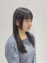 ハーツヘアーズ 五日市店(HEARTS hair's)&nbsp;姫カット／ロング／顔周りカット／サイドバング／前髪ぱっつん
