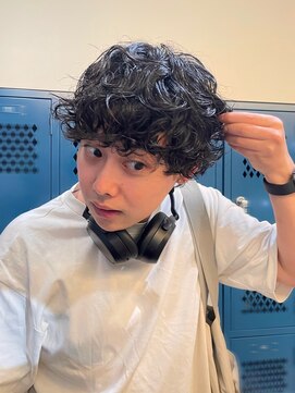 ナループロアオハナ(Nalu pu loa ohana) マッシュパーマメンズパーマ