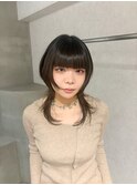 ウルフカット/シャギーウルフ/ハッシュカット