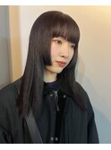 姫カット/ 暗め紫color 【札幌 / 大通 】