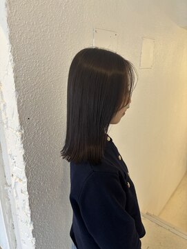 ルブランヘアギャラリー(Le blanc hair gallery) オリーブグレー