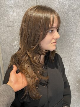 ピークアブー 原宿ハラカド(PEEK-A-BOO) ハッシュカットロングレイヤーミディアムロングヘア