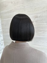 アース 明石店(EARTH)&nbsp;20代30代40代前下がりストレート大人ボブリップライン