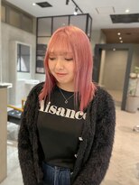 サロウィン 熊本上通り店(SALOWIN)&nbsp;2ブリーチ ホワイトピンク