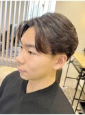 【Hale】ブルーブラックNo3233韓国マッシュスパイキーショート