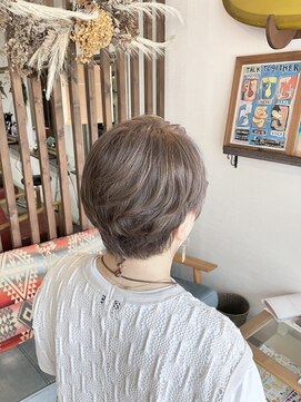 ヘアメイク アンフィ(amphi) 【白髪ぼかし】ミルクティーベージュ..~*＊.