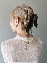 アルバム 池袋(ALBUM)&nbsp;おくれ毛ハイトーン韓国ヘア美髪ブリーチミルクティー_ba555921