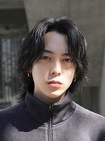 フィフスパーク(fifth PARK) メンズミディアムメンズロングメンズボブ緩めスパイラルパーマ