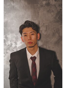 ヒロギンザ 銀座一丁目店(HIRO GINZA) ツーブロック×濡れ感ニュアンスパーマ