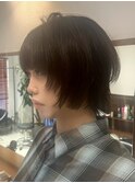 おしゃれ女子ウルフヘア/ウルフ/ウルフヘア/ウルフボブ