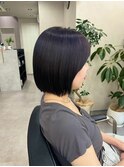ネイビーパープル×ブリーチ　　qumu横浜