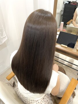 美髪専門サロン バイ マイル(美髪専門サロン by mile) 【髪質改善カラー】ナチュラルベージュ