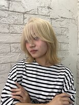 アジールヘア 所沢プロペ通り店(agir hair)&nbsp;ブロンド