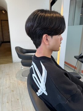 インク サカエ(inq sakae) メンズ/韓国ショート/カルマパーマ