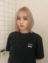 ニトバイアンキシム(nit by ahnkism) layer bob × high milktea