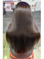 ルッソカナン(Lusso canaan)&nbsp;艶髪ストレートロングブラウンカラー