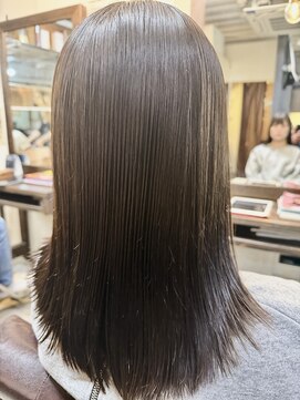 オンスター(ONSTAR) 20代30代40代◎ブリーチなしオリーブグレー秋カラーで艶髪