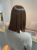 2195ヘアー 世田谷代田(2195hair)&nbsp;地毛風カラー/ショコラブラウン/地毛風ストレート/髪質改善