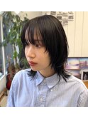 ウルフショート/顔まわりカット