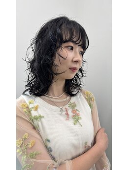 エンヴィ(ENV)の写真/コテ巻き風だけじゃない！デジタルパーマは伸び代しかない！