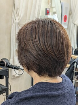 ルリアン 元住吉店(Le'lien) ショートボブ/髪質改善/白髪ぼかし/元住吉駅