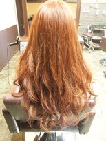 ヒスヘアー クリエイティブスペース(hys hair creative space by lauto)&nbsp;ドーリーカッパーブラウンヘア