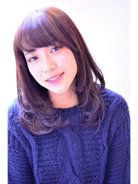 レシェル 桜山店(RECIEL) ベビーバングのゆるふわカール☆