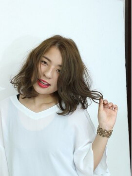 ヘアーアングラフィー(hair angraphy design) -ゆるふわスタイル