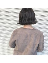 ゴッソホリエ(gosso horie) guest snap♪カーキグレージュ★切りっぱなしボブ