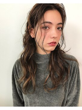 ステア メゾン(stir maison) 大人洗練ヘア☆バレイヤージュAラインヘア MAKOTO