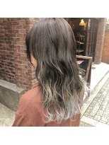 アナログ(ANALOGUE)&nbsp;【ANALOGUE】イルミナダークアッシュホワイトグラデーション