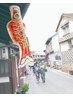 【期間限定】浴衣着付け＋ヘアセット￥8800　早朝の場合要電話+￥1500