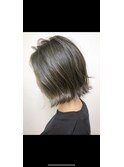 カーキアッシュ☆外ハネボブ