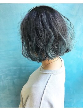 サングース(Sungoose) sungoose tokyoネオウルフウェーブパーマフォギーベージュ耳掛け