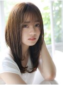大人かわいいナチュラルストレート　▼ 9
