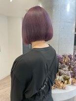 ルーブ トウキョウ(Loob. TOKYO)&nbsp;ピンクパープル☆ラインボブ【池袋.髪質改善.インナーカラー】