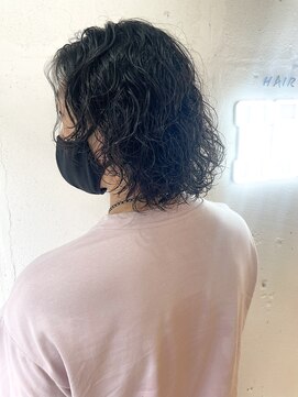 ヘアーワークス ヘルム 渋谷店(HAIR WORKS HELM) [HELM渋谷]sexy carl