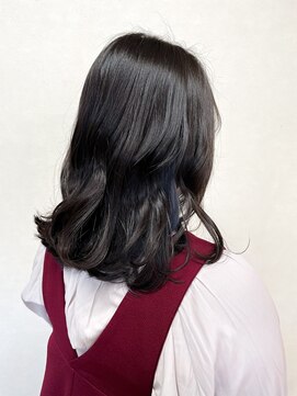 コアフィールみま 徳島店 インナーカラー☆★ブルー