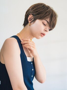 アグ ヘアー フェリー 大船店(Agu hair ferry) 《Agu hair》パリジェンヌ風マッシュショート　3