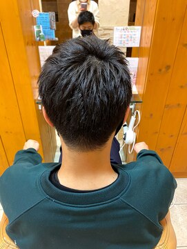 ヘアーアンドメイク エクリ 不動前店(Hair&Make equri) 爽やかツーブロックスタイル