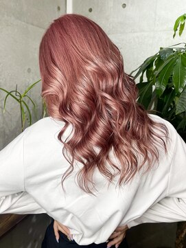 ダンク(DUNK) 巻き髪ピンク