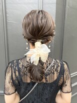 ヘアーアイスカルテット(HAIR ICI QUARTET)&nbsp;飾りが無くてもＯＫ！結婚式参列アレンジ / オオタユキ