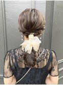 飾りが無くてもOK!結婚式参列アレンジ / オオタユキ