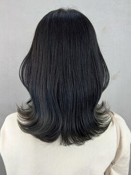 アイティーバイアルバム 八王子店(IT by ALBUM) ブルーブラック_マチルダボブピンクベージュ_ba460401