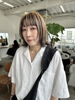 フィル(fil)&nbsp;ウルフボブ／アンブレラカラー