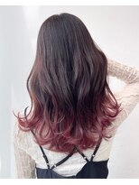 アンブルリュクス 渋谷(amble luxe) 渋谷/渋谷美容室/ロングヘア/裾カラー/メルティカラー